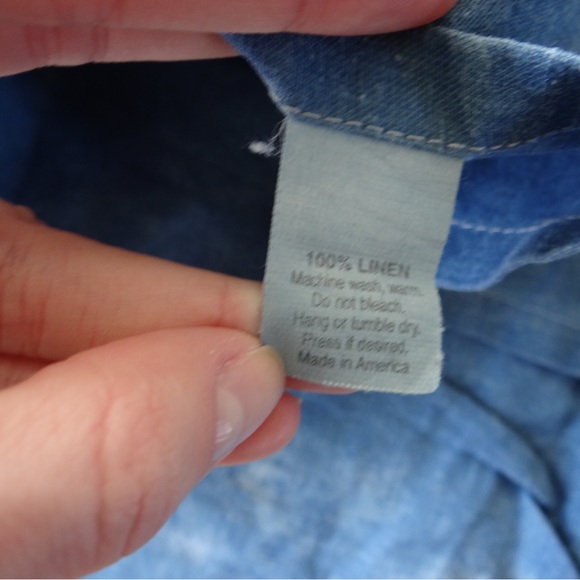 NWT Totally Super Deluxe Cobalt Blue Lines Shibori Pillowcase 23" x 23" - Picture 4 of 5